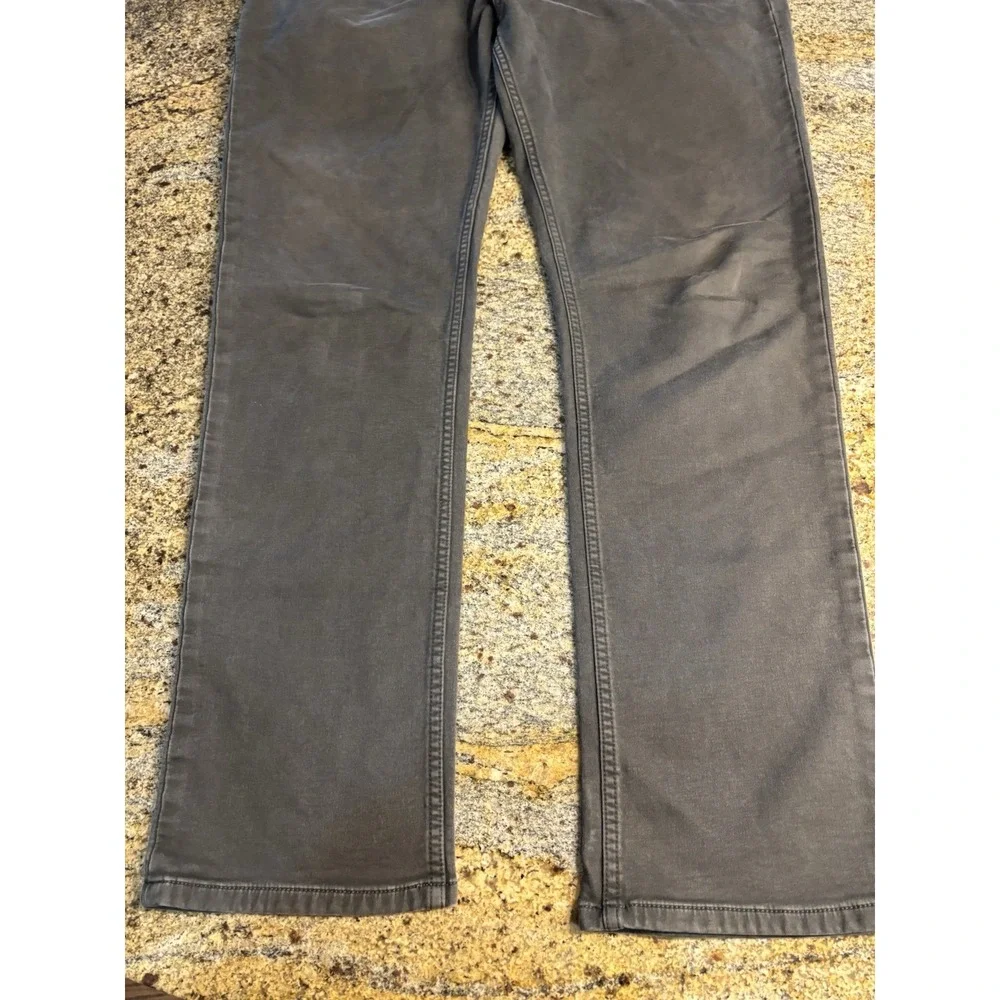 Banana Republic Traveler‎ Pants Mens 36x30 Travel Jeans Stretch Gray Slim Fit